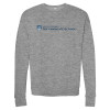 Thumbnail image for  Bella + Canvas Heather Grey Fleece Crew