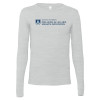 Thumbnail image for  Bella + Canvas Ash Grey Jersey Cotton Long Sleeve T Shirt