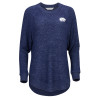 Thumbnail image for  Boxercraft Womens Navy Heather Cuddle Oversized Crew