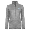 Thumbnail image for  Womens Grey Heather Fleece Jacket