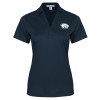 Thumbnail image for  Womens Navy Performance Fine Jacquard Polo