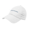 Thumbnail image for  White Unstructured Adjustable Low Profile Hat