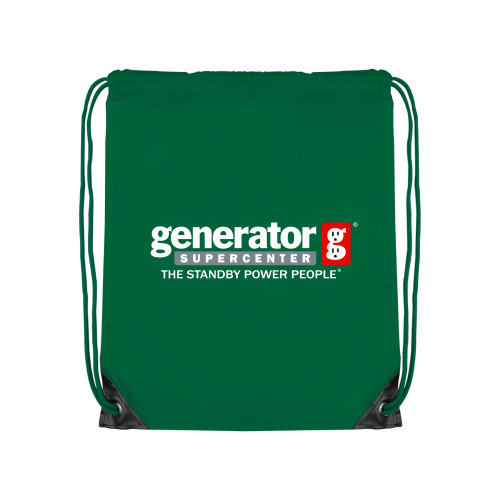  Kelly Green Drawstring Backpack - Generator Supercenter - The Standby Power People