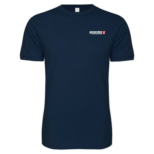  Next Level Navy SoftStyle T Shirt - Generator Supercenter