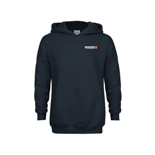  Youth Navy Fleece Hoodie - Generator Supercenter