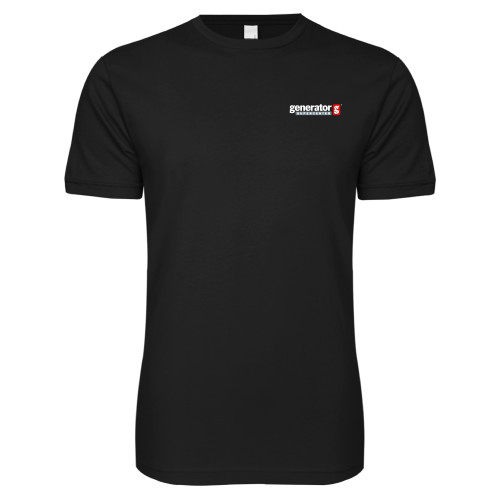  Next Level Black SoftStyle T Shirt - Generator Supercenter