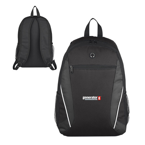  Homerun Black Computer Backpack - Generator Supercenter