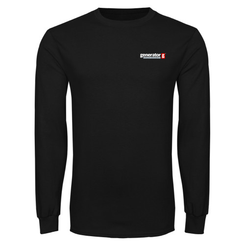  Black Long Sleeve T Shirt - Generator Supercenter