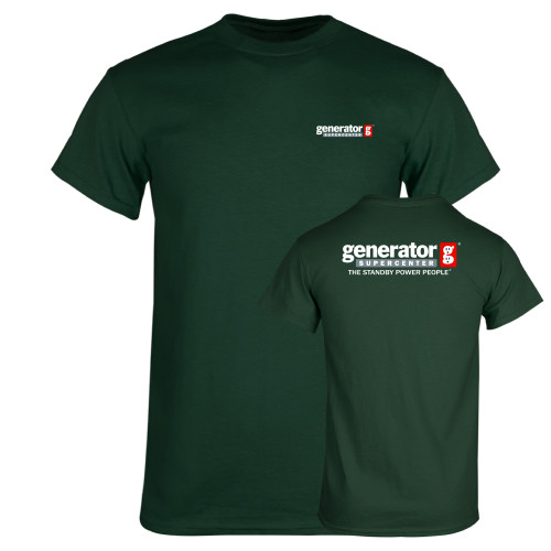  Dark Green T Shirt - Generator Supercenter