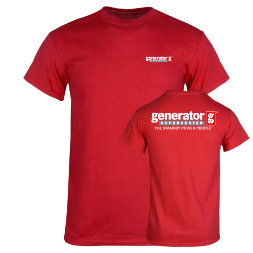  Red T Shirt - Generator Supercenter