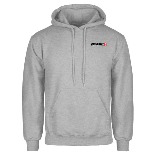  Grey Fleece Hoodie - Generator Supercenter