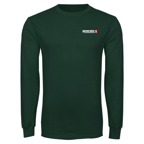 Main Image for  Dark Green Long Sleeve T Shirt