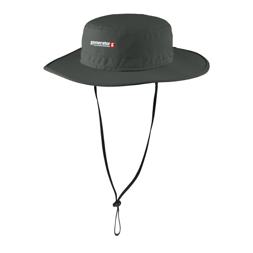  Outdoor Grey Wide Brim Hat - Generator Supercenter