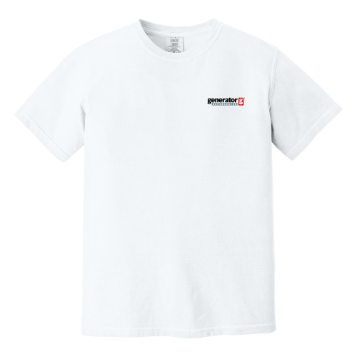  Comfort Colors White T Shirt - Generator Supercenter