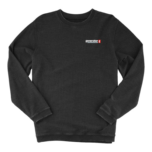  Boxercraft Womens Black Corded Crew - Generator Supercenter