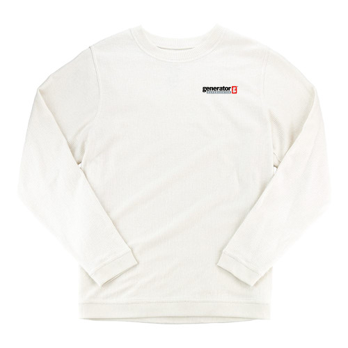  Boxercraft Womens Cream Corded Crew - Generator Supercenter