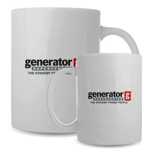  Full Color White Mug 15oz - Generator Supercenter - The Standby Power People