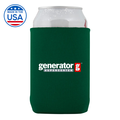  Neoprene Green Can Holder - Generator Supercenter