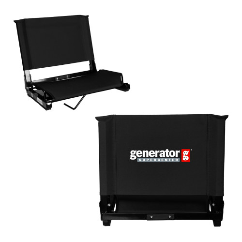 Stadium Chair Black - Generator Supercenter
