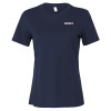 Thumbnail image for  Bella + Canvas Womens Navy Relaxed Cotton T Shirt