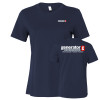 Thumbnail image for  Bella + Canvas Womens Navy Relaxed Cotton T Shirt
