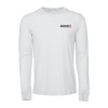 Thumbnail image for  Bella + Canvas White Jersey Cotton Long Sleeve T Shirt