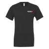 Thumbnail image for  Bella + Canvas Black Jersey Cotton T Shirt
