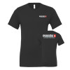 Thumbnail image for  Bella + Canvas Black Jersey Cotton T Shirt