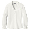 Thumbnail image for  Brooks Brothers Womens Off White Long Sleeve Ruffle Collar Blouse