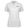 Thumbnail image for  Womens Silk Touch White Pique Polo
