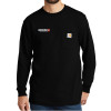 Thumbnail image for  Carhartt Workwear Black Long Sleeve Pocket T Shirt
