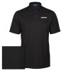Thumbnail image for  Black Performance Fine Jacquard Polo