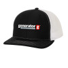 Thumbnail image for  Richardson Black/White Trucker Hat