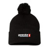 Thumbnail image for  Sportsman Black Pom Pom Cuffed Beanie
