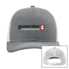 Thumbnail image for  Richardson Heather Grey/Light Grey Trucker Hat