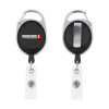 Thumbnail image for  Black Oval Retractable Badge Holder w/Clip