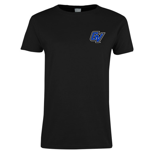  Womens Black Short Sleeve Tee - GV