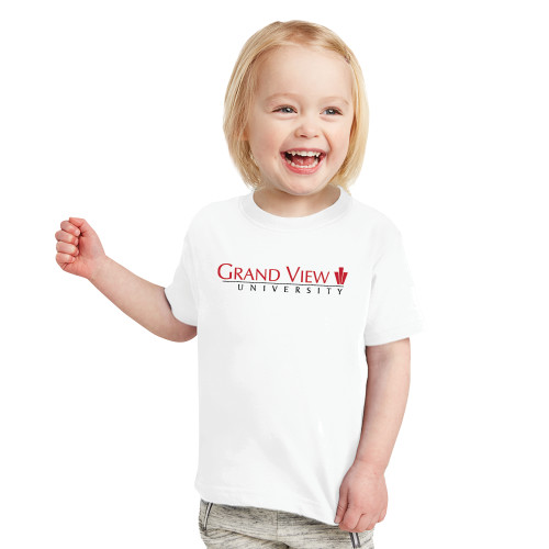  Toddler White T Shirt - Grand View University