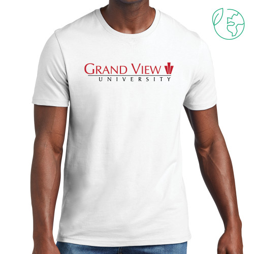  Allmade White Organic Cotton Tee - Grand View University