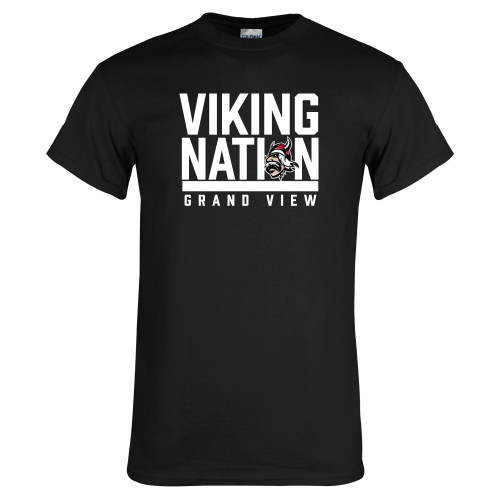  Black T Shirt - Viking Nation