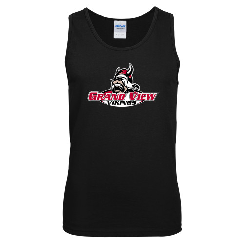  Black Tank Top - Grand View Viking Head