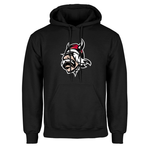 Black Fleece Hoodie - Viking Head