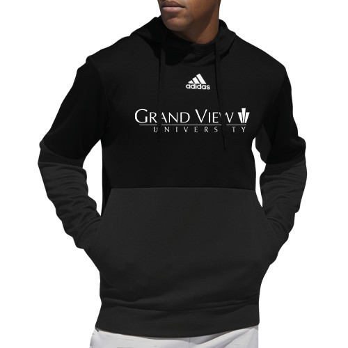  Adidas Black Team Issue Hoodie - Grand View University