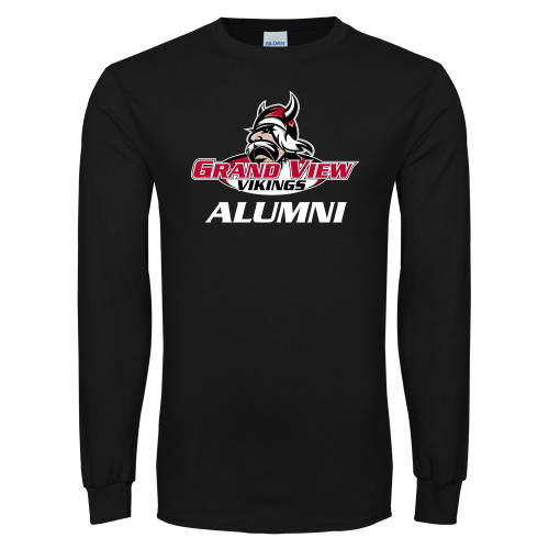  Black Long Sleeve T Shirt - Alumni Athletics
