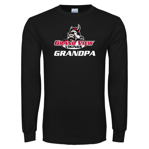  Black Long Sleeve T Shirt - Grandpa Athletics