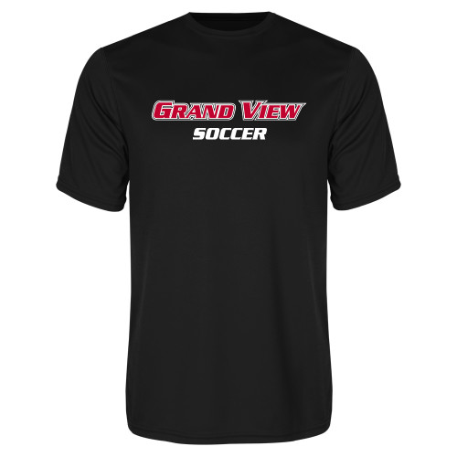 Grand View Black Performance Tee