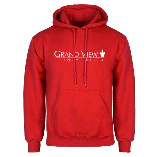 Grand View Red Fleece Hoodie