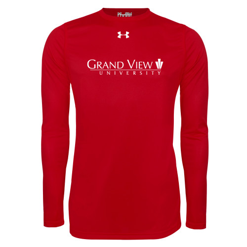  Under Armour Red Long Sleeve Tech Tee - Grand View University