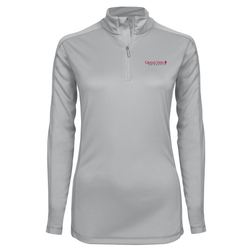  Syntrel Womens Platinum Interlock 1/4 Zip - Grand View University