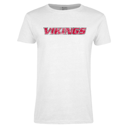 Main Image for  Womens White Short Sleeve Tee